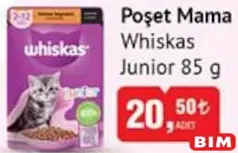WHİSKAS JUNİOR POŞET MAMA 85 G